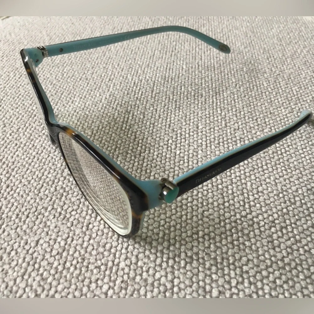 Tiffany TF2097 Square Eyeglasses (frame) 8134-Havana